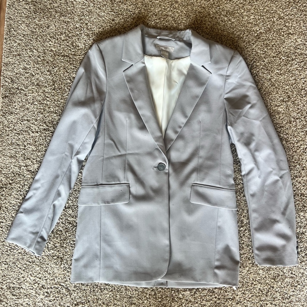 Women's Gray Blazer